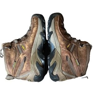Keen Targhee II Mid Waterproof Hiking Boot Brown Leather Womens 7 UK 4.5 EU 37.5